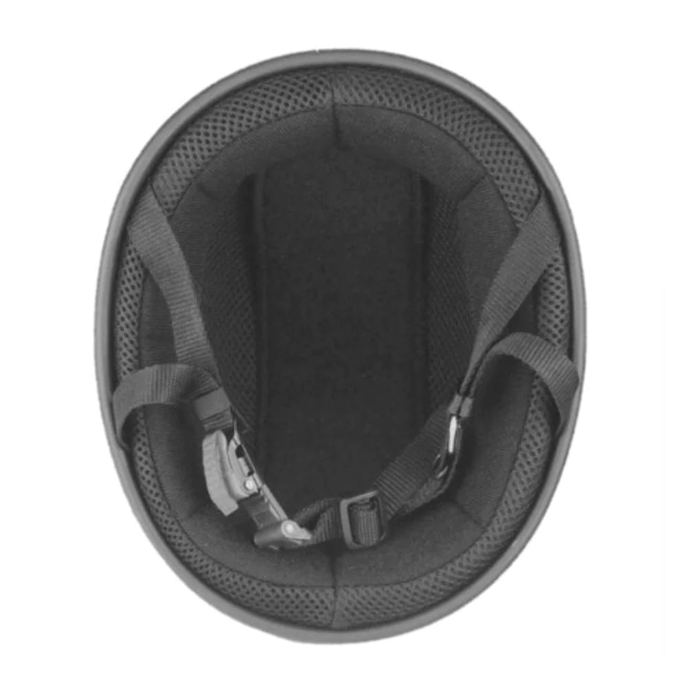 Smallest & Lightest DOT Beanie Helmet - Chrome