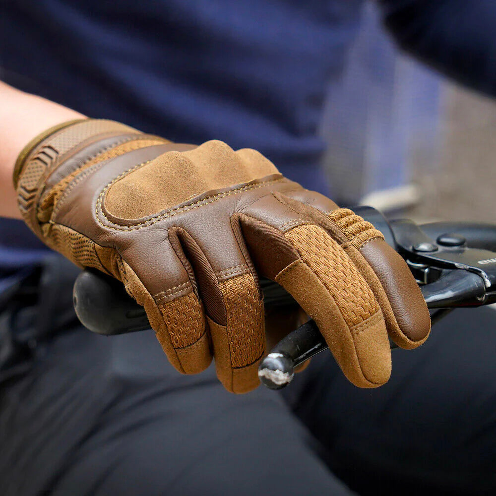 Motorcycle Leather Gloves