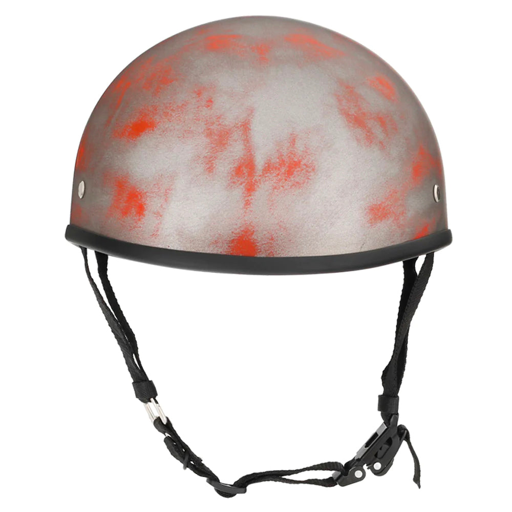 Smallest & Lightest DOT Beanie Helmet - Rust Black