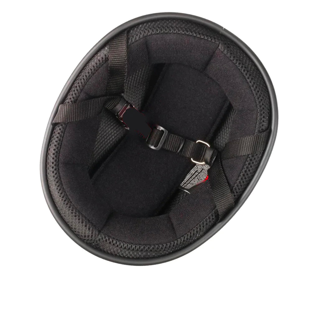 Smallest & Lightest DOT Beanie Helmet - Rust Black