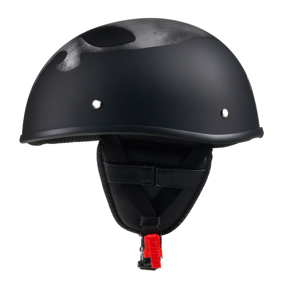 Smallest & Lightest DOT Beanie Helmet - Punisher Style