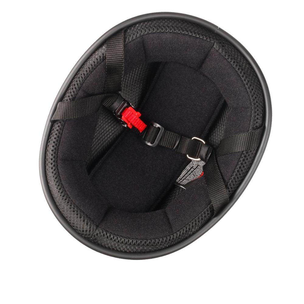 Smallest & Lightest DOT Polo Helmet - Punisher Style