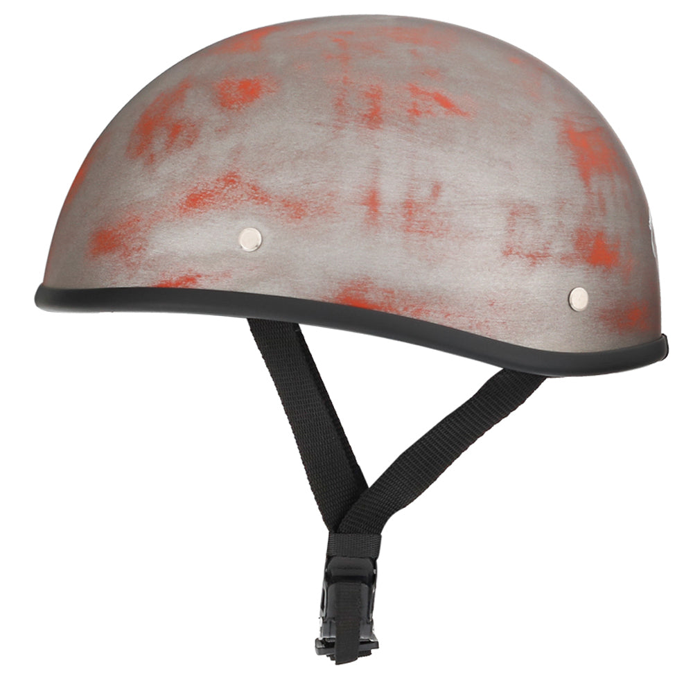 Smallest & Lightest Beanie Helmet - Rust Black