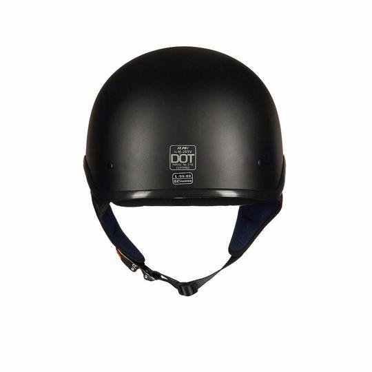 Vintage Half Helmet Open Face Sun Visor DOT Approved