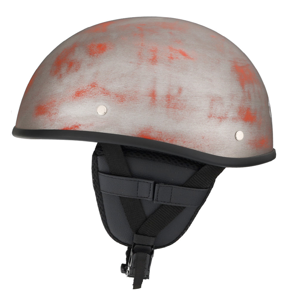 Smallest & Lightest Beanie Helmet - Rust Black